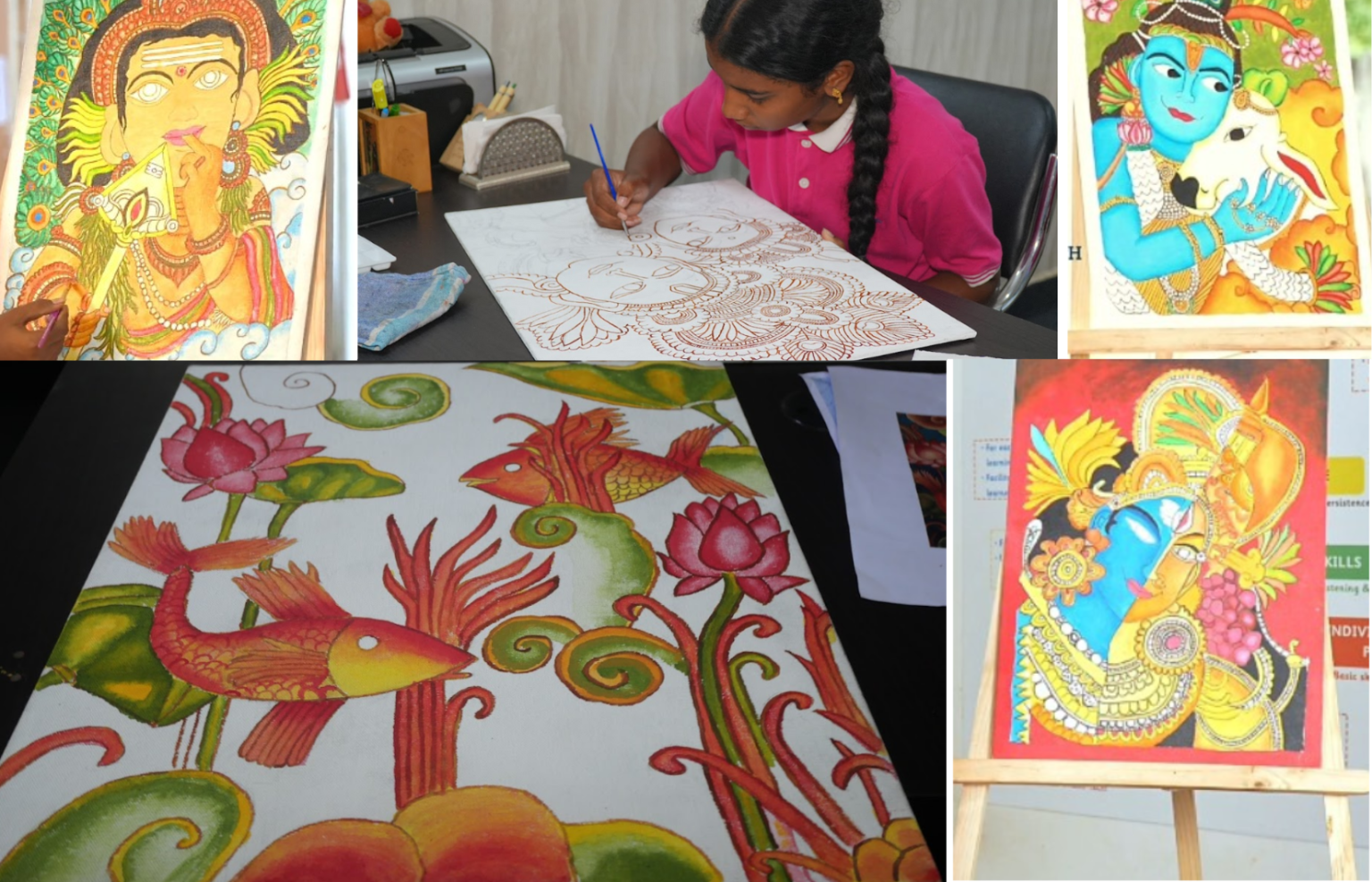 Student mural art
