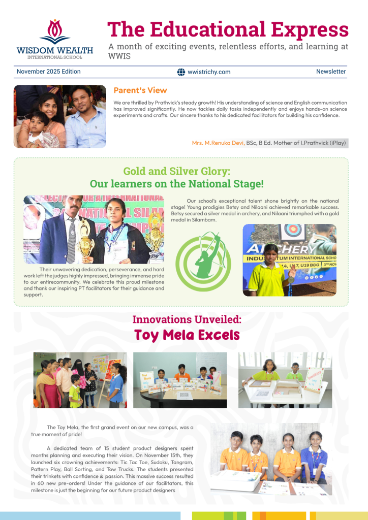 Newsletter page