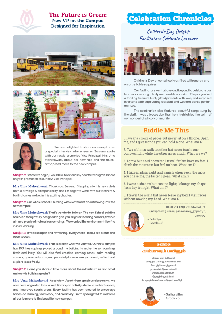 Newsletter page