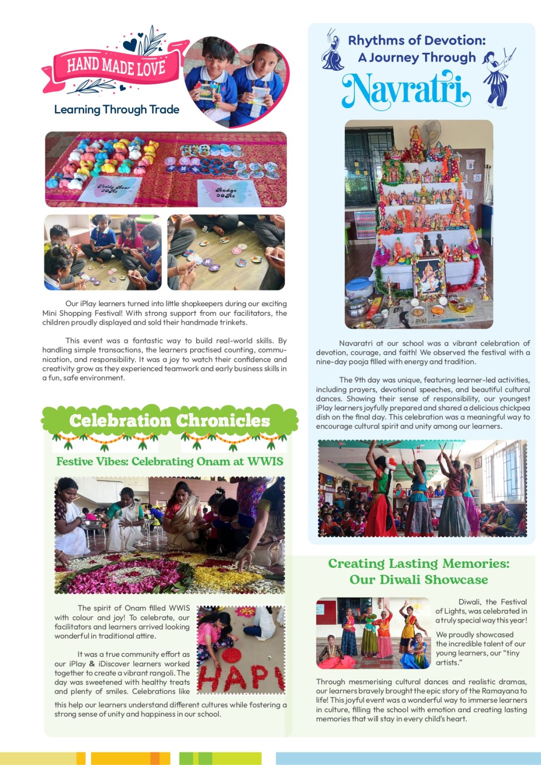 Newsletter page