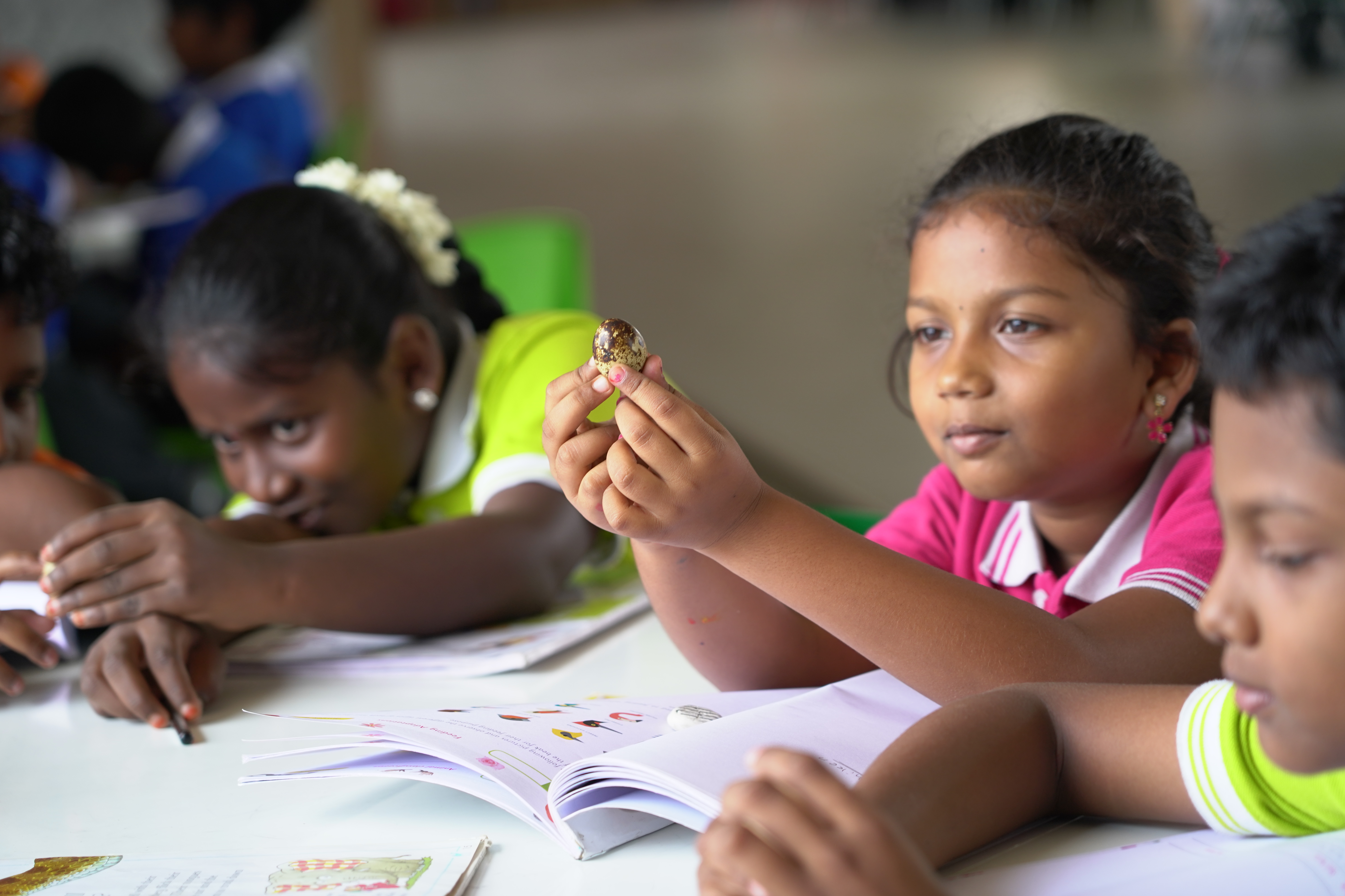 Students in a Cambridge IGCSE curriculum classroom